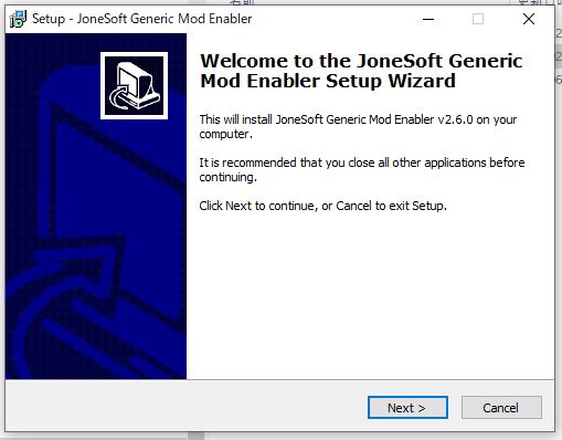 『Generic Mod Enabler (jsgme)』インストール方法／04